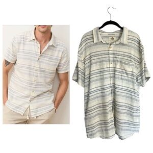 Marine Layer Stretch Selvage Short Sleeve Shirt cool
Baja stripe resort wear XL